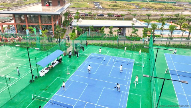 Các Sân Pickle Ball, Tennis Tại Trung Tâm Thể Thao đa Năng La Home đã đưa Vào Vận Hành