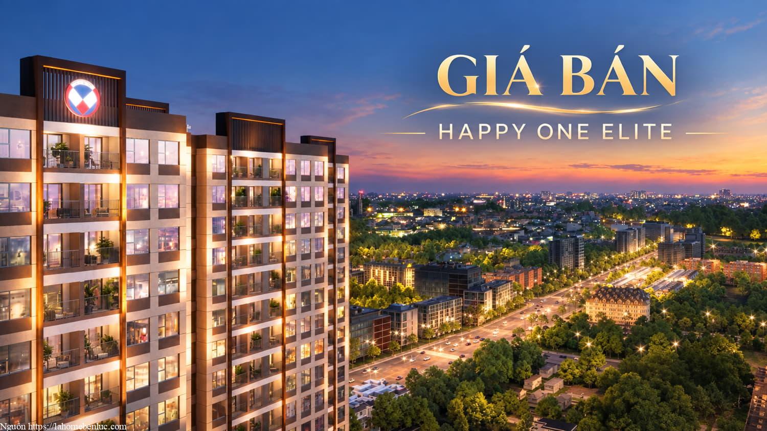 Căn hộ Happy One Elite giá bán cạnh tranh Thủ Đức