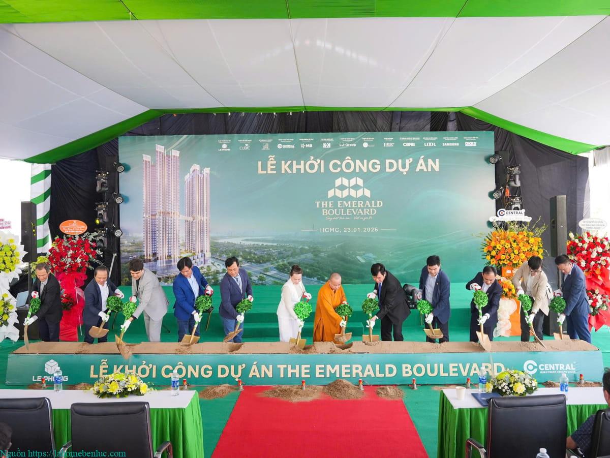 Lễ Khởi Công The Emerald Boulevard