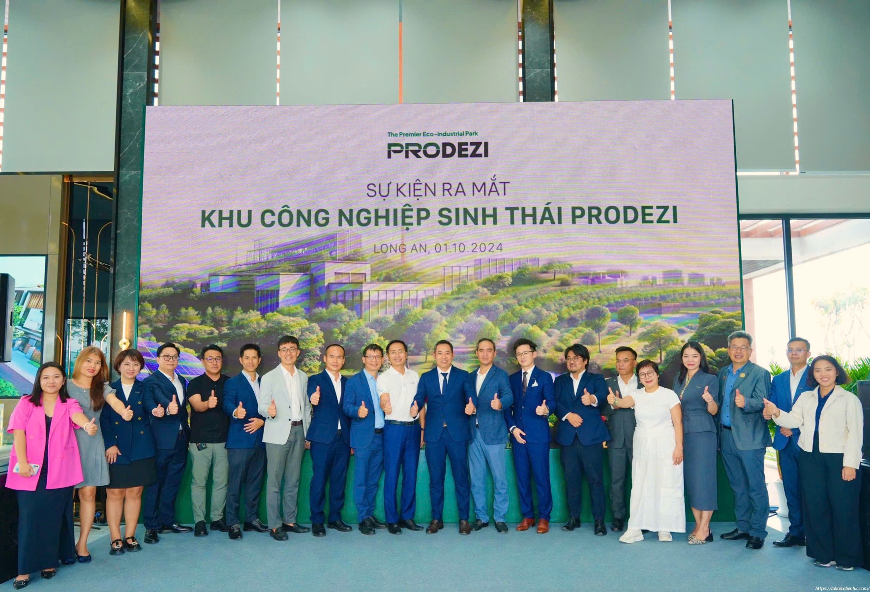 Prodezi Chính Thức Ra Mắt Kcn Sinh Thái 400ha đầu Tiên Tại Long An