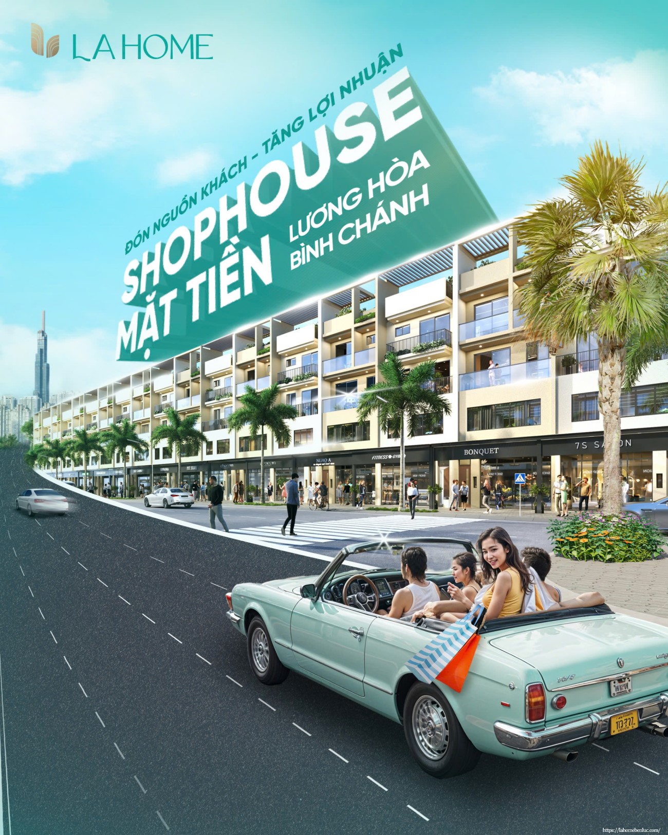 Shophouse La Home Mặt Tiền đại Lộ Lương Hòa-bình Chánh