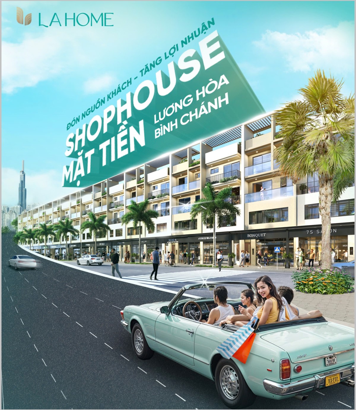 Shophouse La Home Nằm Ngay Mặt Tiền đại Lộ Lương Hòa-bình Chánh