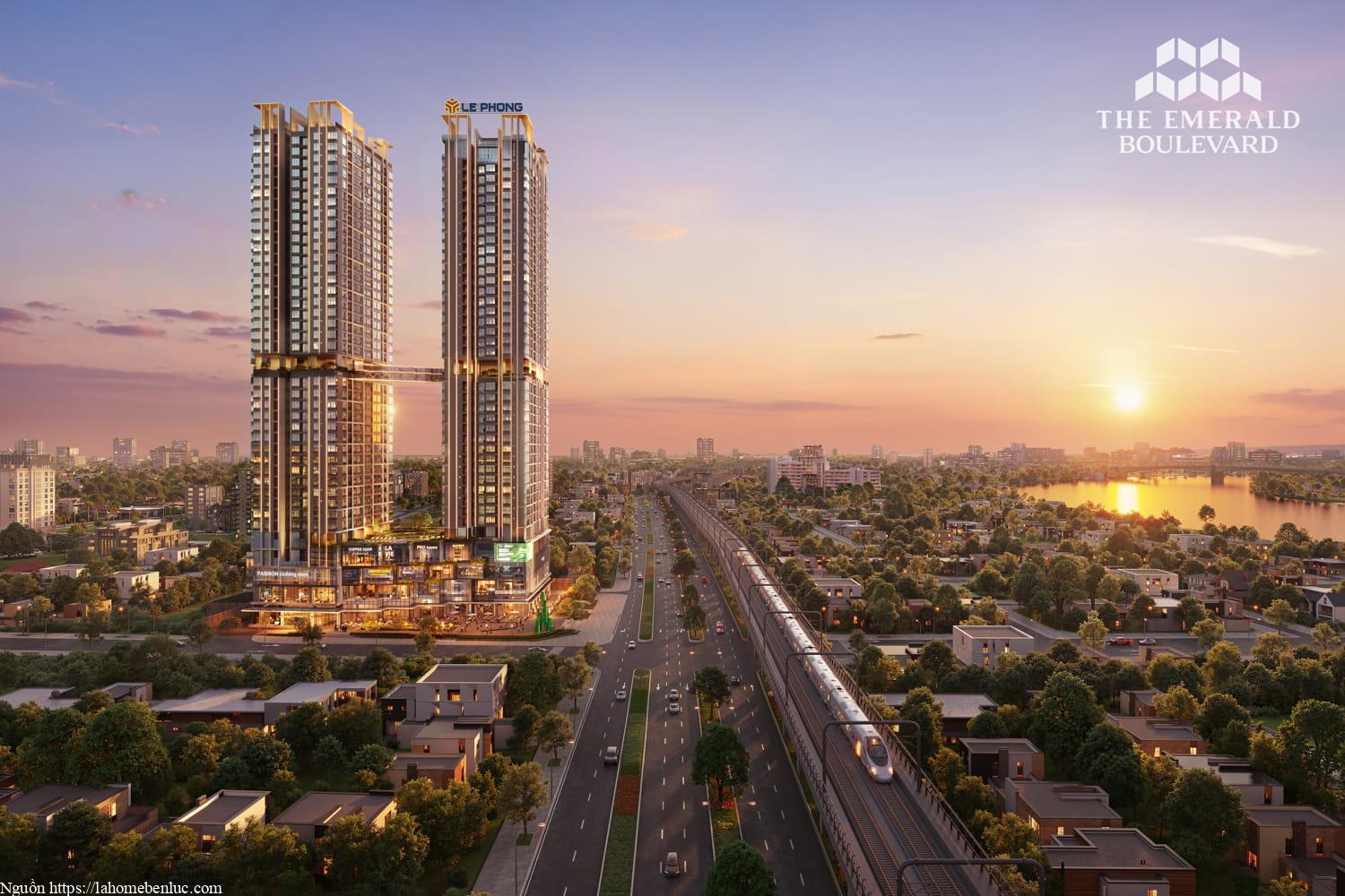 The Emerald Boulevard Về Chiều