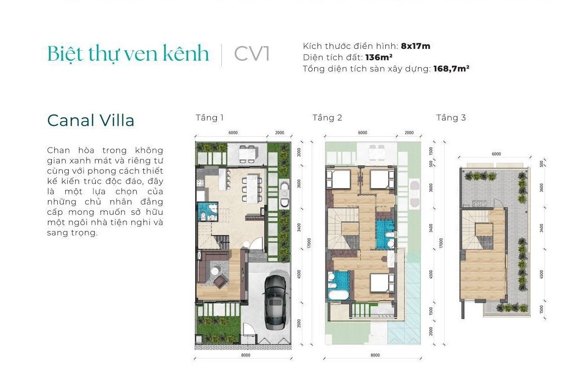 Thiết kế Biệt thự CV1 LA Home LA Sol