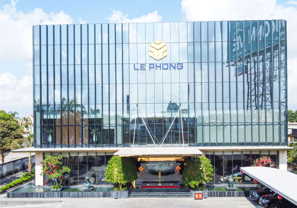 Trụ sở điều hành của Tập đoàn Lê Phong trong tòa nhà văn phòng